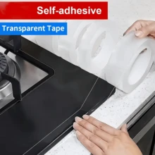 1卷2米/78.74英寸装饰加厚透明胶带，实用家居用品 - A - 查看 5