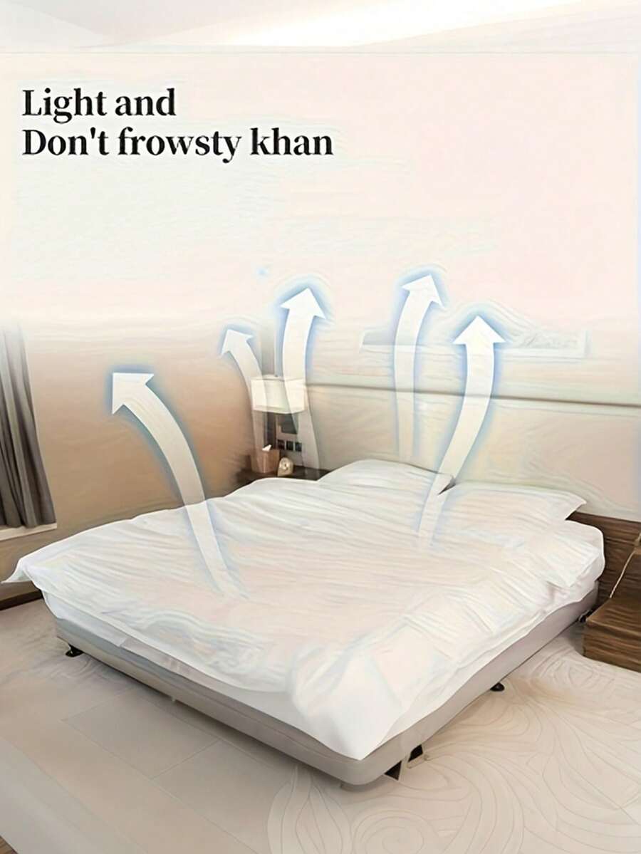 Hotel Disposable Sheets Travel Sheets, Disposable Bedding, Soft And Breathable Bedspread, Bed Sheet, Pillowcase, Towel Set, Suitable For Travel, Hotel - Multicolor - View 1