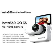 Insta360 GO 3S 4K Thumb Camera Vlog Cycling Family Pet Sports Camera Waterproof Anti-Shake Camera - View 2