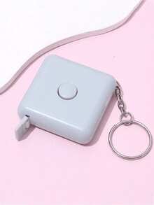 Cinta métrica retráctil mini con llavero, adecuada para medición corporal, costura y manualidades - Escala dual, esencial para el apartamento y el regreso a la escuela, 1,5 m, excelente para uso diario y fiesta de cumpleaños - Color aleatorio - multicolor - Ver 4