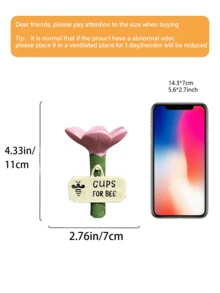 1/5pcs Multicolor Flower Shaped Bee Feeder, Outdoor Hanging Watering Station, Beekeeping Feeding Tray, Garden Decor, Reusable Bee, Butterfly & Hummingbird Waterer, Decorative Ornament, Garden Decor, Gardening Landscape, Gardening, Gardening Ornament - Multiple Styles - View 10