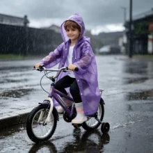 AMAZING VISION Raincoat - Purple - View 4