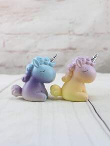 2/1 Gender Reveal Cake Topper - Realistic Mini Decorations | Suitable For Home Decor, Office Desk, Car Interior, Baby Shower, Gender Reveal Party, Cake Decorations And Birthday Celebrations, Party Decorations - Multicolor - View 11
