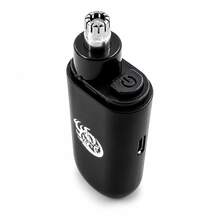 2-In-1 Facial Hair Trimmer - 360° Rotating Blade System - Safety Razor - View 4