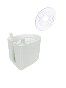 1/2 Set Soporte de Carga y Almacenamiento de Cepillo de Dientes Eléctrico Montado en la Pared, con Diseño de Gestión de Cables Ocultos y Soporte para Cabezal de Cepillo, Soporte de Almacenamiento de Cepillo de Dientes para Baño, Base de Cepillo de Dientes Eléctrico Minimalista, Base de Enchufe, Soporte de Almacenamiento de Enchufe de Alimentación - Multicolor - Ver 14