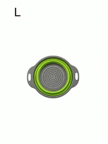 1/2pcs Foldable Silicone Colander Set, Space-Saving Strainer With Handle, Collapsible Fruit/Vegetable/Pasta Basket Strainer, Green Kitchen Tool Easy To Store, Kitchen Strainer Set With Fine Mesh, Essential Kitchen Tool And Accessory, Ideal Christmas Kitchen Gift For Home Chefs, Space-Saving For Kitchen Organization - One Size Fits All - View 14