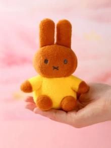 MIFFY MIFFY 彩色毛絨鑰匙圈吊飾，官方收藏款掛飾娃娃，可愛迷你吊飾飾品，生日節日女孩兒童禮物，閨蜜背包配件 - 彩色 - 查看 5