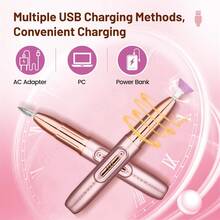300mAh Electric Nail Drill, Adjustable Speed, Nail And Foot Care Set For Manicure And Pedicure, Nail Polishing Tool For Removing Gel Polish And Calluses - Multicolor - View 6