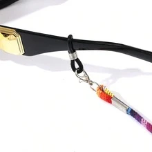 Bộ 4 dây đeo kính phong cách Bohemian với khóa càng cua, có thể điều chỉnh độ dài, dùng được cả mũ, kính râm du lịch, dây đeo kính nữ, bộ dây đeo kính râm tiết kiệm, dây đeo kính phẳng, dây đeo kính đọc sách, dây đeo kính chống thất lạc. - Nhiều màu - Xem 5