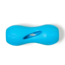 Qwizl Durable Zogoflex Dog Puzzle Toy For Mental Stimulation, And Enrichment - Treat Dispensing For Bully Sticks And Dental Sticks - Dishwasher  - Made In USA - Large - Aqua - 水藍色 - 查看 2