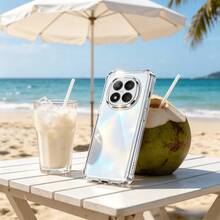 Transparent Shockproof Phone Case. Compatible With Redmi, Honor, Galaxy, Transsion, And Other Phone Models. - Clear - View 5