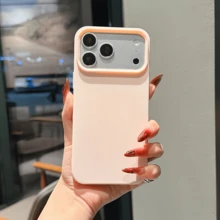 3件套复古磨砂多色软壳手机壳，兼容苹果17、16、15、14、13、12、11 Pro Max、Air - 彩色 - 查看 6