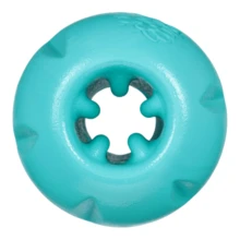 Qwizl Durable Zogoflex Dog Puzzle Toy For Mental Stimulation, And Enrichment - Treat Dispensing For Bully Sticks And Dental Sticks - Dishwasher  - Made In USA - Large - Aqua - 藍綠色 - 查看 2