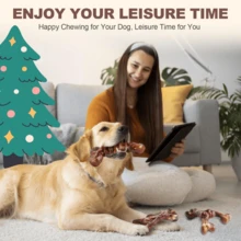 Indestructible Dog Toys For Aggressive Chewers: 3-Pack Bacon Flavored Hard Nylon Dog Chew Toys For Medium & Large Dogs(25-90lbs), Tough Super Chewer Dog Bones Toys To Keep Them Busy, Brown - 6片裝棕色培根 - 查看 8