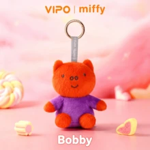 MIFFY MIFFY 彩色毛絨鑰匙圈吊飾，官方收藏款掛飾娃娃，可愛迷你吊飾飾品，生日節日女孩兒童禮物，閨蜜背包配件 - 彩色 - 查看 16