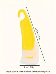 1 pieza Raspador de silicona duradero para la cocina - Espátula antiadherente y fácil de limpiar, a prueba de aceite, apta para hornear, asar a la parrilla y freír, sin batería requerida, material de plástico duradero - Multicolor - Ver 12