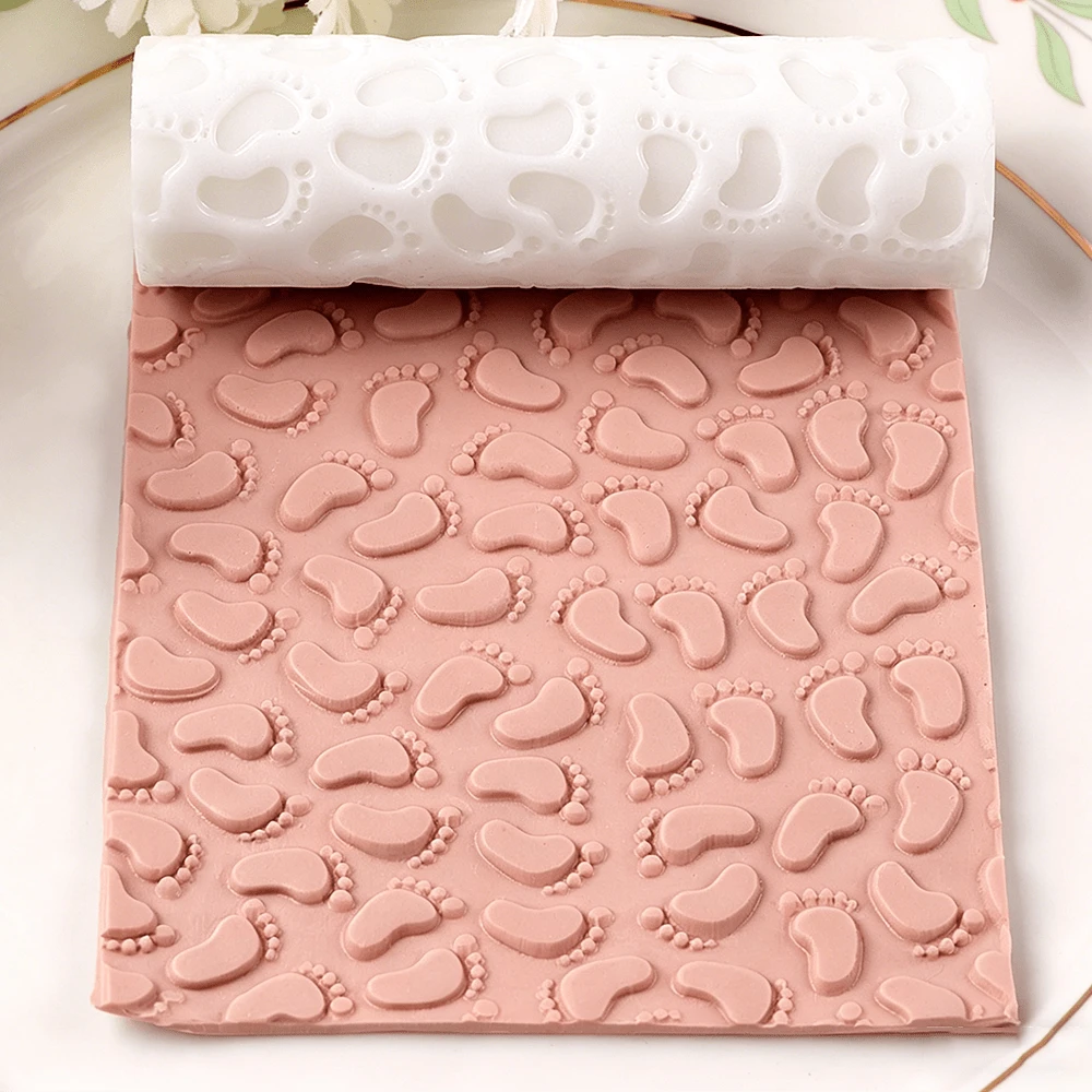 1pc Polymer Clay Texture Roller, Polymer Clay Earring Making Roller - Perfect For Creating Polymer Clay Texture Plates