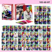 2026 [ARIRANG] <SWIM> <BODY TO BODY>专辑高清双面激光全息小卡收藏礼品，RM Jin J-Hope Jimin V 附赠专属彩色Lomo卡，适用于服装、包包、车钥匙等，创意可爱派对装饰，非常适合作为圣诞节、情人节、生日礼物 - 小卡 - 查看 14