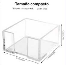 Clear Acrylic Sticky Note Holder Stand For 3x3 Inch Self-Stick Notes, Sticky Note Dispenser And Desk Organizer For Office, Bedroom, Home – No Adhesive Sheets Included - View 2