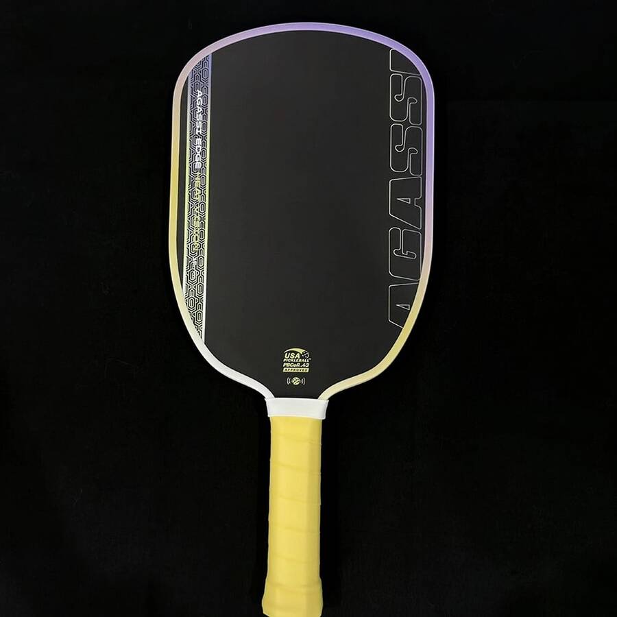 阿加西Pro T700碳纤维匹克球拍，16毫米聚丙烯蜂窝芯，质地柔软，适合专业比赛