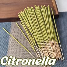 High Quality Citronella Incense Sticks, 8.66 Inch Long, Infused With Lemongrass Essential Oil, Fragrant Even Unlit, Strong Aroma, Long-Lasting Burn, Minimal Smoke & Ash, Suitable For Indoor Daily Use, Zen Vibes - Incense -citronella- - View 8