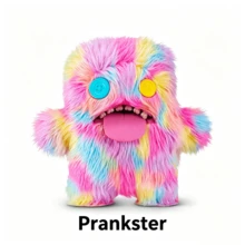 Spin Master Spin Master 官方 Fuggler 丑陋怪物系列 2 大型毛绒娃娃，独特有趣的丑娃娃，创意礼物，适合女孩、朋友和儿童（生日、节日、万圣节） - 彩色 - 查看 11
