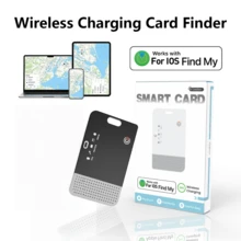 RSH IP68 Rastreador de Tarjeta Inteligente Impermeable, Buscador de Llaves y Localizador de Equipaje para Dispositivos IOS - Soporta Carga Inalámbrica, Compatible con Find My (Solo para IOS), Rastreador de Artículos Anti-Pérdida Etiqueta Inteligente para Llaves - Multicolor - Ver 14