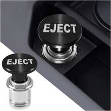 Ejection Button Car Car Plug, 12 Volt Car Car Plug Replacement, Car Interior Decoration, Suitable For Most Models, Car Plug Plug Adopts High-Quality Anodized Aluminum Material, Laser Engraved Characters, Without Battery - Lighter - View 9