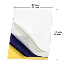 Bộ dụng cụ thực hành xăm Poseidon - 10 miếng da silicon hai mặt trống để thực hành xăm và 40 tờ giấy chuyển hình xăm, bộ dụng cụ xăm kết hợp, thích hợp cho việc luyện tập xăm, tuyệt vời cho người mới bắt đầu và các nghệ sĩ xăm hình mới. - Nhiều màu - Xem 3
