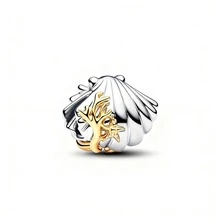1件時尚海龜海洋珠飾銀色吊墜，適用於手鍊、項鍊、DIY、節日禮物 - 彩色 - 查看 9