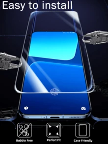 5Pcs Screen Protector Tempered Glass For Mi , Case Friendly, Scratch Resistant Bubble Free Anti-Fingerprints HD Clear,Tempered Glass Film For Redmi Mi - Clear - View 8