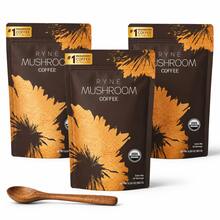 3-Pack Supply|RYNE Organic Mushroom Coffee, #1 Rated In The USA, Premium Adaptogen Blend, 30 Servings/Bag, Long-Term Energy Support - Pack Of 3 - View 8