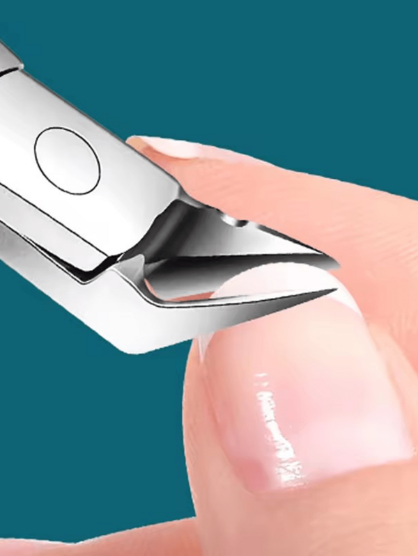 1 chiếc kìm cắt móng chân chuyên nghiệp, lưỡi cắt góc 120° chính xác, lưỡi cắt bằng thép không gỉ sắc bén dành cho móng dày và móng bị viêm quanh móng, tay cầm chống trượt, dụng cụ làm móng tay chân cho nam, nữ và người cao tuổi, lý tưởng cho việc chăm sóc chân tại nhà và sử dụng tại salon, không cắt mù, cắt tỉa đa góc cho móng chân mọc ngược, biến dạng, dày, dụng cụ chăm sóc móng bền và tiện dụng.