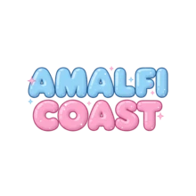 Amalfi Coast Y2K Bubblegum Bliss 3D Graphic Tee - Retro Sky Blue & Pink Aesthetic - Blanco - Ver 9