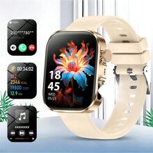 New Full Touch High-Definition Fashion Smart Watch, Supports Wireless Calling Function, Compatible With Android And IOS Phones, Perfect Gift For Women - Multicolor - View 14