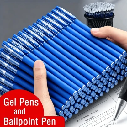 23 piezas Juego de bolígrafos neutros de gran capacidad, tinta negra, agarre cómodo y secado rápido, [3 bolígrafos + 20 recambios] punta fina de 0.5 mm, bolígrafos de tinta, escritura suave, ideal para tomar notas y escribir, suministros perfectos para la oficina y la escuela, gran regalo para cumpleaños, Navidad, Halloween, San Valentín, Año Nuevo, amigos, Pascua