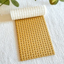 1pc Woven Mesh Texture Polymer Clay Roller, Polymer Clay Earring Making Roller - Perfect For Creating Polymer Clay Textured Sheets - GL002 - View 3