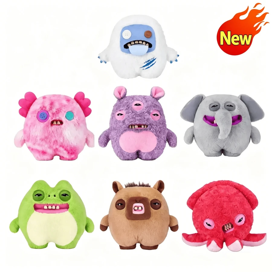 Spin Master Spin Master 官方 Fuggler 趣味丑陋怪兽 - 巨型宝藏系列软萌毛绒玩具，创意新奇礼物，适合送给孩子、男朋友、女朋友和好朋友 - 彩色 - 查看 1