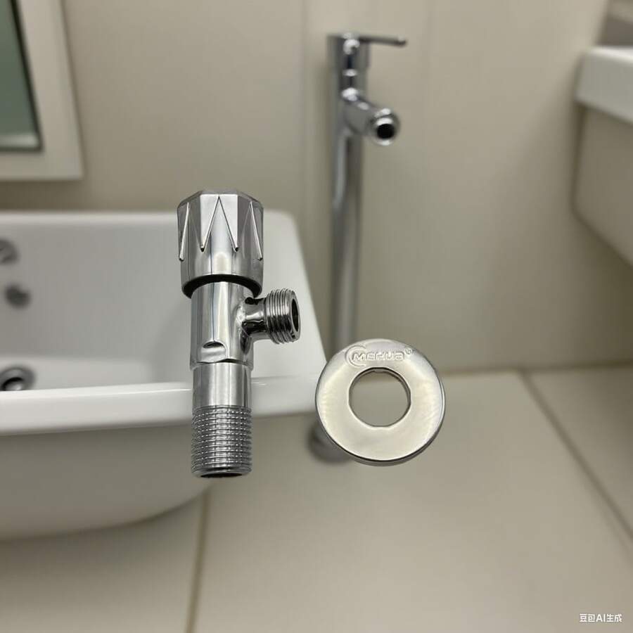 Heavy Duty High Flow Angle Valve, 1/4" Universal Interface, Anti-Drip And Anti-Leakage Design, Suitable For Kitchen, Bathroom, Balcony, Water Heater, Toilet, Washing Machine Water Supply Shut-Off Valve - Popularity - View 1