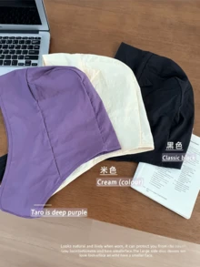 女士可爱猫耳遮阳帽，带护颈和宽帽檐 - 可折叠户外遮阳帽，适合夏季旅行、海滩、旅游等场合。 - 貓耳朵遮陽帽 - 查看 2