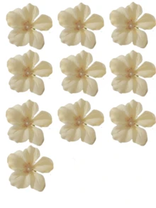 5pcs/Set Floral Decor Cute Hair Clips, Bohemian Style,Summer,Holiday,Travel, Accessories For Women,Festival,Party - Yellow - View 4