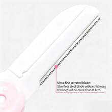 1 Set - Safety Folding Eyebrow Trimmer & Tweezers Kit - Complete Eyebrow Grooming Set For Beginners, Men & Women, Professionals - Easy-To-Use Facial Hair Trimmer For Precise Brow Shaping - Portable Grooming Tool For Home Or Travel - A - View 4
