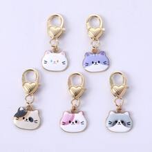Cute Cat & Rabbit Cartoon Hip Hop Style Zinc Alloy Keychain, Bag Charm, Creative Small Gift In Stock - Gold - View 1