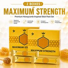 2-Pack Energy Support Honey Jelly Sachets, Ginseng & Bee Pollen Herbal Mix, 24 Count 20G Per Pack - 2 Items - View 3