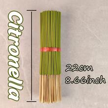High Quality Citronella Incense Sticks, 8.66 Inch Long, Infused With Lemongrass Essential Oil, Fragrant Even Unlit, Strong Aroma, Long-Lasting Burn, Minimal Smoke & Ash, Suitable For Indoor Daily Use, Zen Vibes - Incense -citronella- - View 9