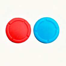 相容於 Switch Joy-Con、Switch OLED 和 Switch Lite 的替換搖桿帽拇指握把，Joy-Con 握把按鈕搖桿套，Switch 控制器替換零件維修套件配件 - 查看 6
