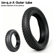 6MSKS 20x4.0 电动越野自行车轮胎,一套内胎+外胎,适用于越野、城市和沙地地形,加厚轮胎,耐用丁基橡胶轮胎(外胎) - 20x4.0 Outer Tire - 查看 8