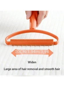 1/2 chiếc dụng cụ loại bỏ xơ vải cầm tay màu cam và xanh dương, lưỡi dao được phủ lớp đặc biệt, loại bỏ hiệu quả xơ vải và lông thú cưng, thích hợp cho quần áo, vải sofa, dụng cụ vệ sinh nhà cửa và thú cưng. - nhiều màu - Xem 3