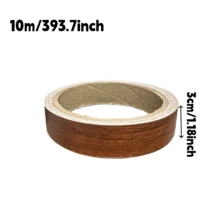 1 cuộn nẹp trang trí tự dính dài 10m/393.7in, dùng để trang trí tủ và cửa, làm đẹp khung cửa và viền mép ván tủ/đồ nội thất. - 3cm x 10m - Xem 4