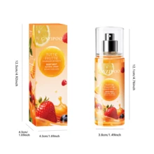 1pc 100ml 限定版熱帶水果香氛芳療噴霧，香氛噴霧，室內外空氣清新噴霧，持久便攜旅行空氣清新劑，混合草莓、柑橘、玫瑰、覆盆子、藍莓、麝香、檀香、香草、熱帶水果、花果多種風味，多層香氣強化，持久天然清新迷人香氣，適用於衣物、居家 - A - 查看 7